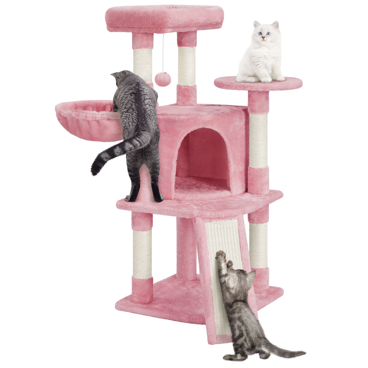 42in Cat Tree for Small Medium Cats Topeakmart