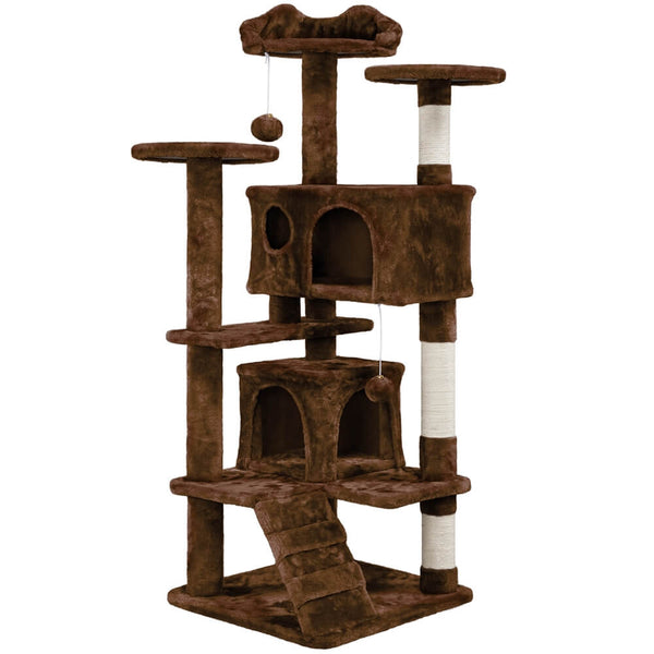 54.5” Cat Tree Tower Condo