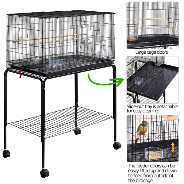 47-inch Parakeet Bird Cage