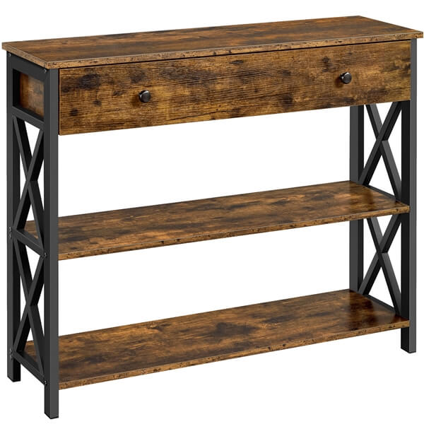 Vintage Wooden Console Table