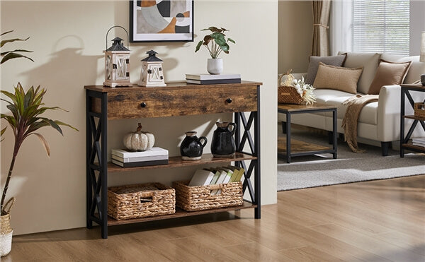 Vintage Wooden Console Table