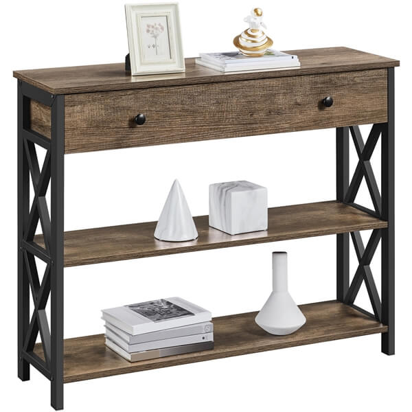 Vintage Wooden Console Table
