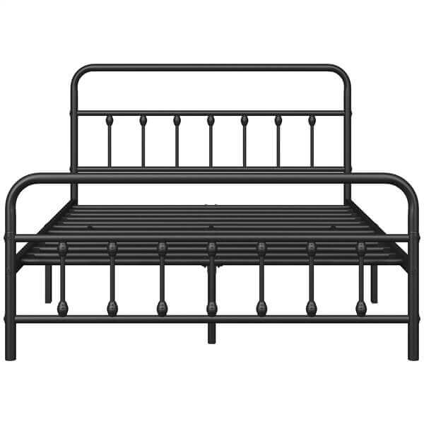 Classic Full Size Iron Platform Bed