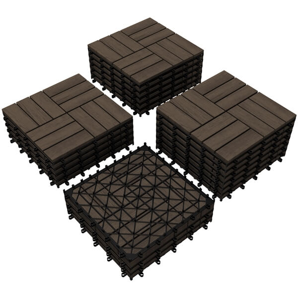 Pack of 27 Interlocking Deck Tiles
