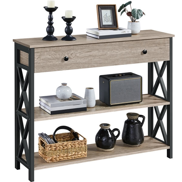 Vintage Wooden Console Table