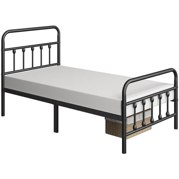 Classic Iron Platform Bed