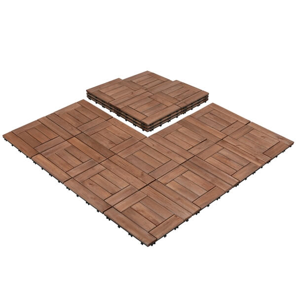 27pcs Fir Wooden Floor
