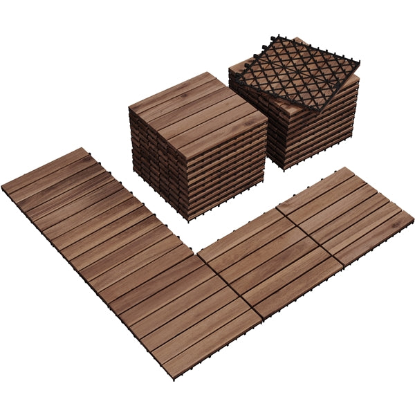 Pack of 27 Interlocking Deck Tiles