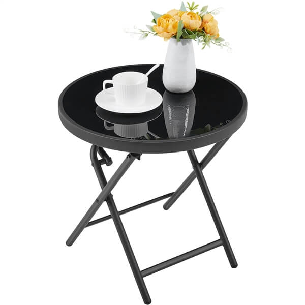 Topeakmart  Outdoor Folding Side Table