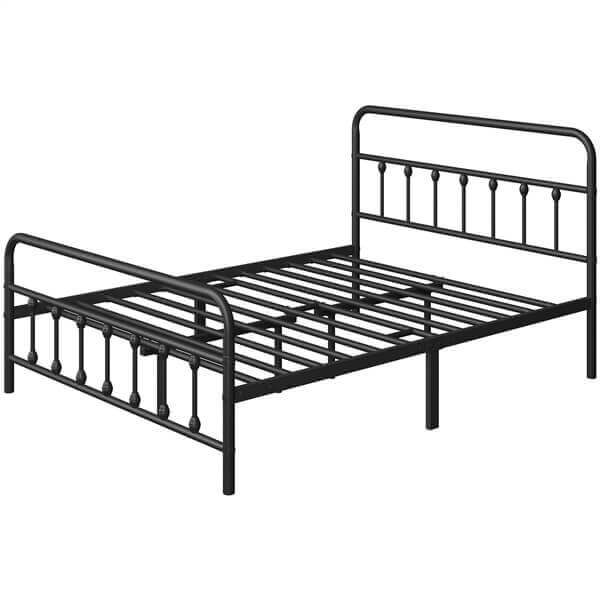 Classic Full Size Iron Platform Bed