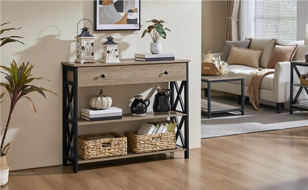 Vintage Wooden Console Table