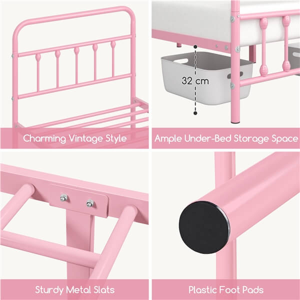 Twin Size Platform Bed
