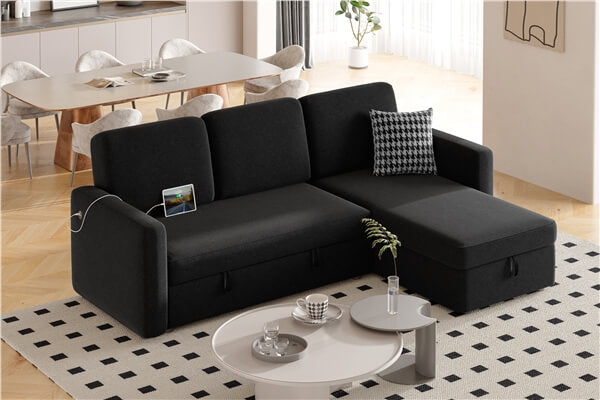 Topeakmart Convertible Sectional Sofa
