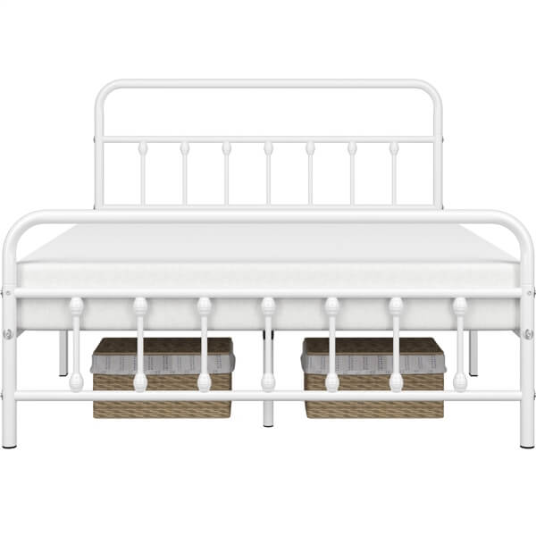 Classic Full Size Iron Platform Bed