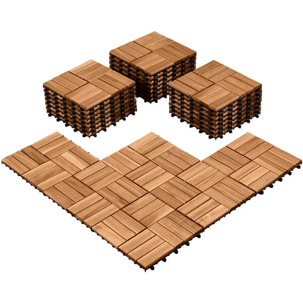 Pack of 27 Interlocking Deck Tiles