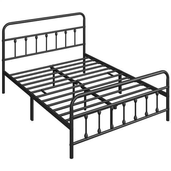 Classic Full Size Iron Platform Bed