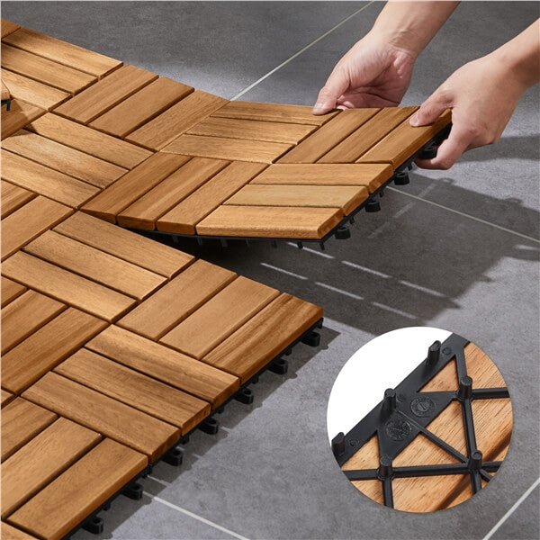 Pack of 27 Interlocking Deck Tiles