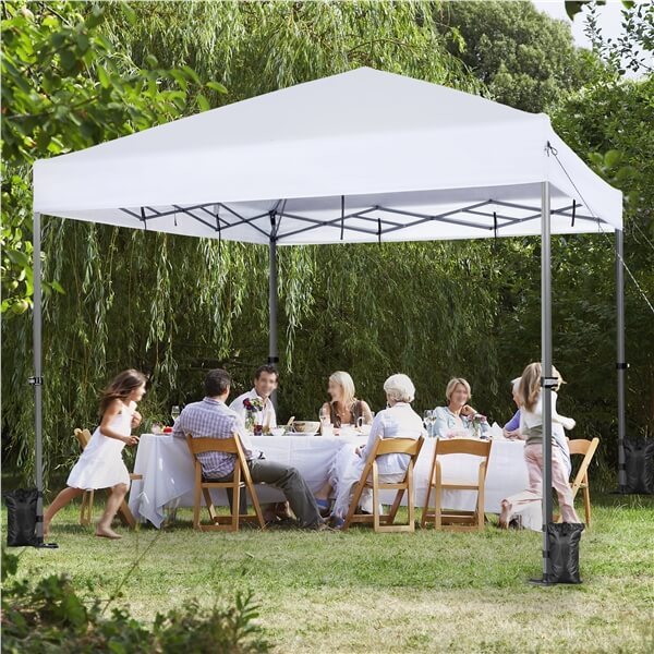 Topeakmart 12x12 Pop Up Canopy Easy Set-up Tent