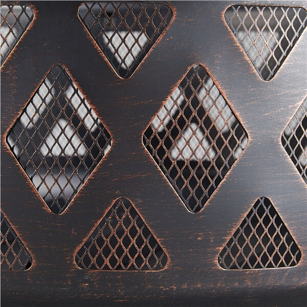 Topeakmart Fire Pit 36in Outdoor Wood