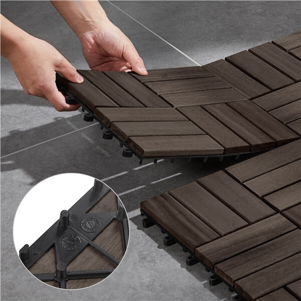 Pack of 27 Interlocking Deck Tiles