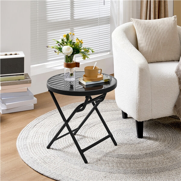 Topeakmart  Outdoor Folding Side Table