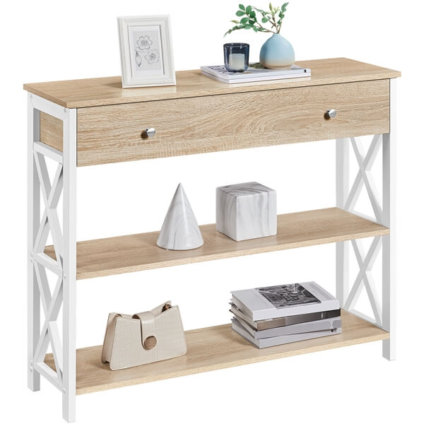 Vintage Wooden Console Table