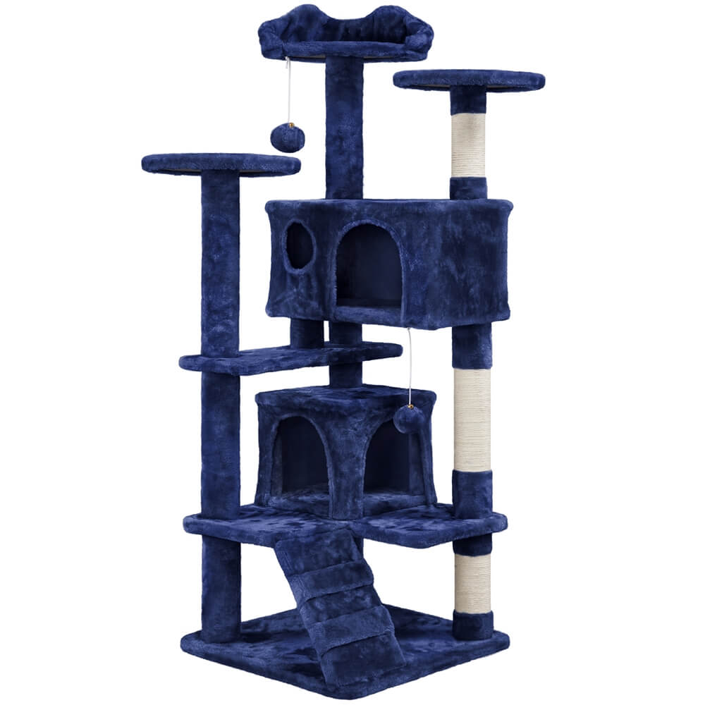 54.5 H Cat Tree Tower Condo Topeakmart