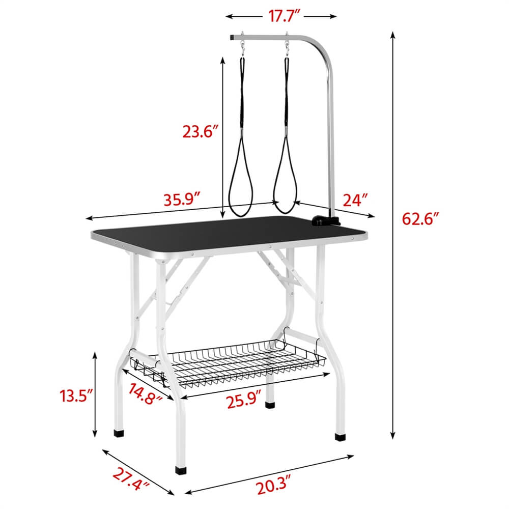 36 inch Pet Dog Cat Grooming Table Topeakmart