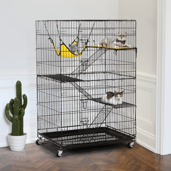Rolling Cat Cage