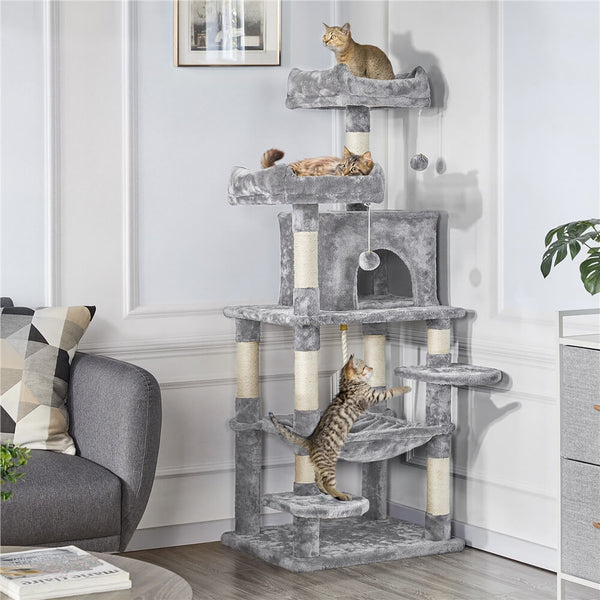 58“H Multi-Level Cat Tree Tower